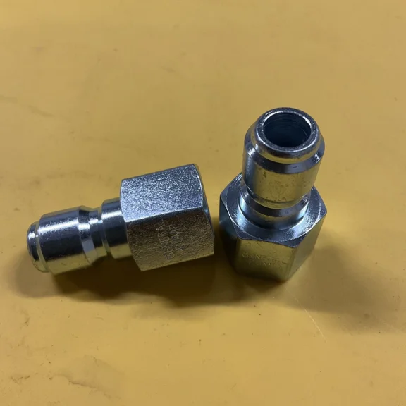 2- Pressure Washer Hose Quick Coupler Plug 3/8 Power Washer Fitting