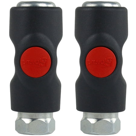 2 Prevost Automotive Truflate Safety Air Coupler USI 061201 1/4" NPT PrevoS1