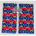 thumbnail image 1 of 2 Printed Cotton Kitchen Towel 16” X 25” Berry Fruit Theme With Fridge Magnets, 1 of 6