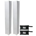thumbnail image 1 of (2) ProX 6.56FT White Lycra Cover Sleeves for Quad Truss Segments [XTC-SQ656TS], 1 of 9