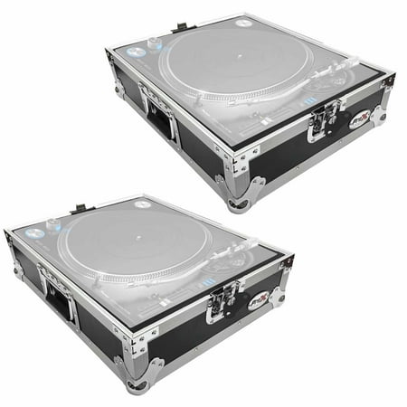 (2) ProX T-TT Universal Turntable Cases