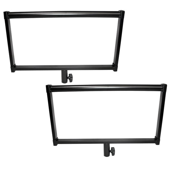 (2) ProX X-LSB26 Mobile Lighting Stand Brackets Package