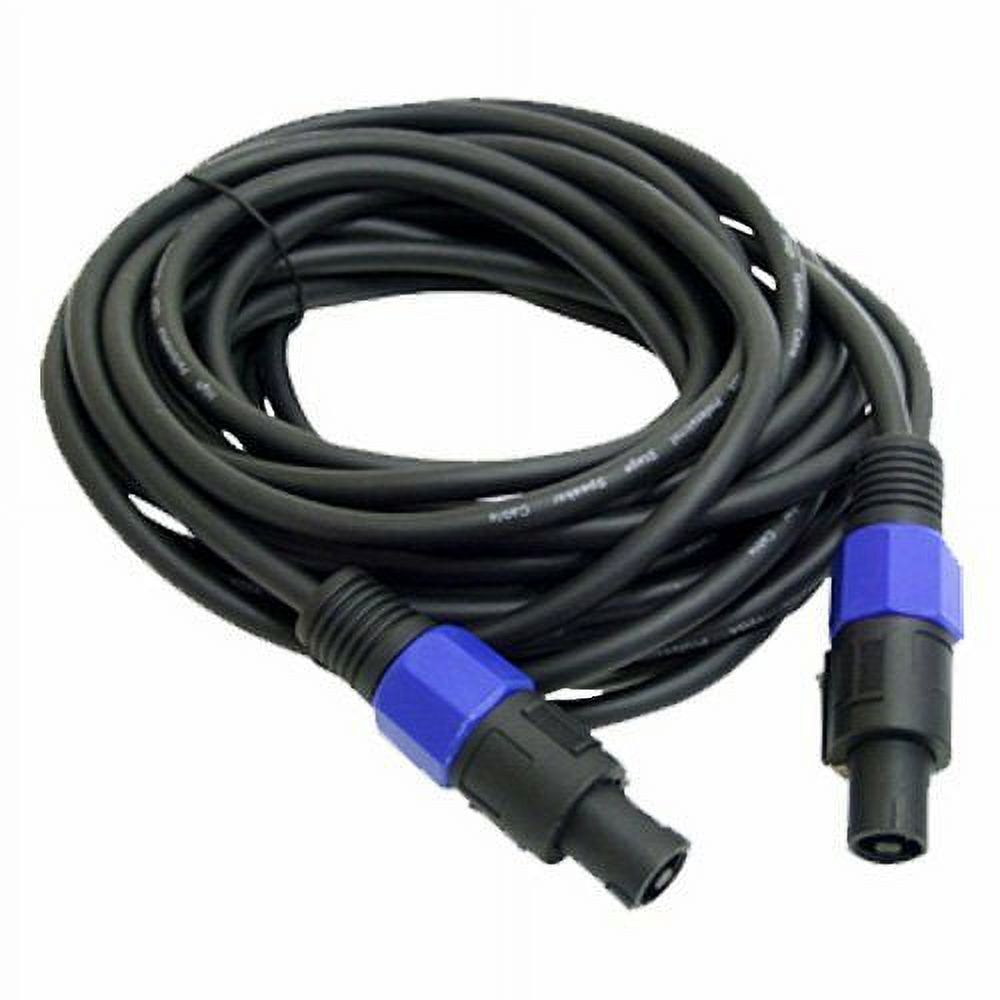 2 Professional Audio Speaker Cable - 14 gauge (100 ft, Speakon to Speakon) - image 1 of 1