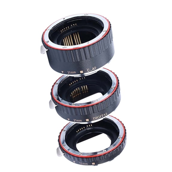 2. Professional Metal Extension Adapter Rings Set 13/21/31mm S350 Mount ...
