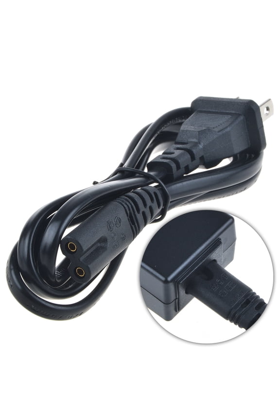 2-Prong AC IN Power Cord For Dolphin SP-210RBT SP-212RBT Bluetooth Party Speaker