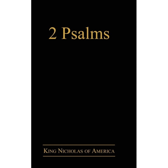 2 Psalms, (Hardcover)