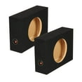 thumbnail image 1 of 2 Q-Power Shallow Single 12" Sealed Truck Subwoofer Enclosure 5/8" MDF Sub Boxes, 1 of 6