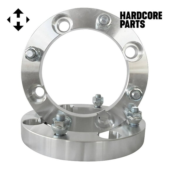 2 QTY ATV Wheel Spacers 2" (1 inch per side) fits all 4x156 bolt patterns with M12 x 1.5 threads Polaris Ranger RZR XP 1000 Trail 900 XC High Performance S Ranger Ace