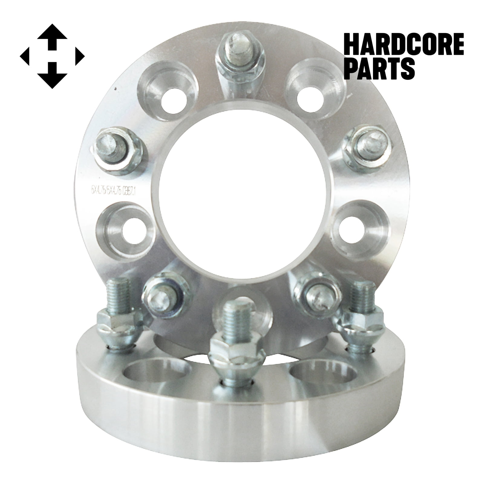 4X 15mm Custom Forged Wheel Spacers – 5x4.75 To 5x4.75 – 14x1.5 Thread – Lug Centric – Customadeonly - View #5