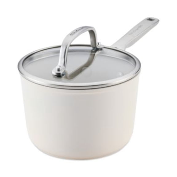 2-Qt. Hard-Anodized Ceramic Induction Saucepan with Lid