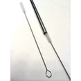 thumbnail image 1 of 2 Qty Drink Straw Cleaning Brush - Bristle Cleaner for Stainless Steel Drinking Straws, 1 of 3