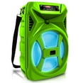 thumbnail image 1 of Technical Pro 8" Portable 500 Watts Bluetooth Speaker with Woofer and Tweeter, Festival PA LED Speaker, USB Card Input & True Wireless Stereo, 1 of 7