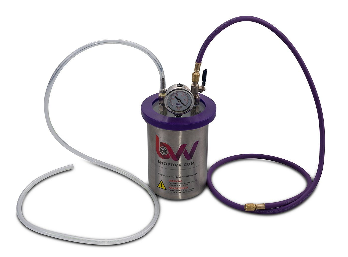 2 Quart Resin Trap / Vacuum and Degassing Chamber
