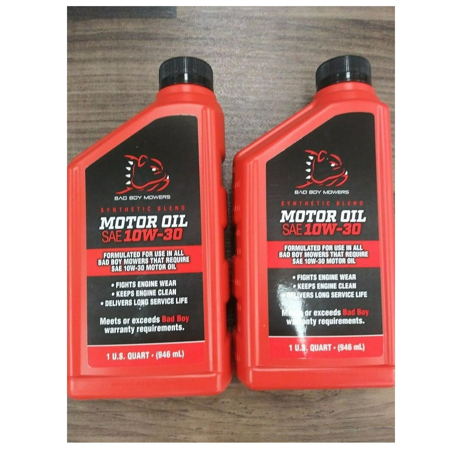 2 Quart Special Bad Boy Mower Engine Oil 085601500