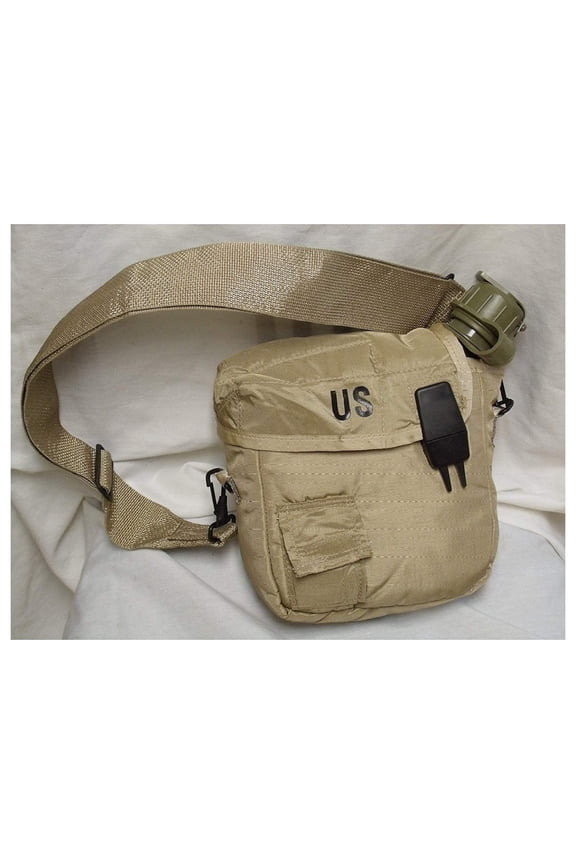 2 Quart Water Canteen with New Issue Insulated and Shoulder Sling