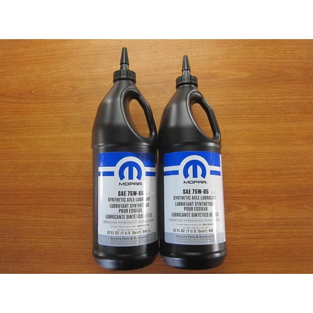 2 Quarts SAE 75W-85 Synthetic Axle Lubricant