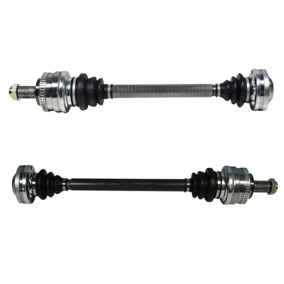 2 REAR CV Drive Axles Assembly's For 01-06 BMW Automatic Transmission 330ci