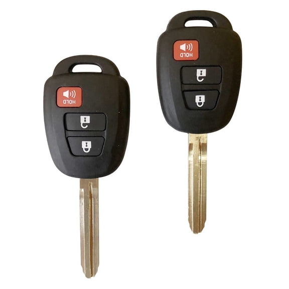 2 REPLACEMENT FOR 2013-2019 TOYOTA RAV4 HIGHLANDER KEYLESS REMOTE FOB GQ4-52T H CHIP
