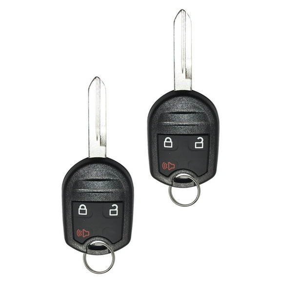 2 REPLACEMENT FOR Ford Fiesta of New Replacement 2015 - 2019 Remote Key 3B FCC# CWTWB1U793 315MHZ 4D63V80