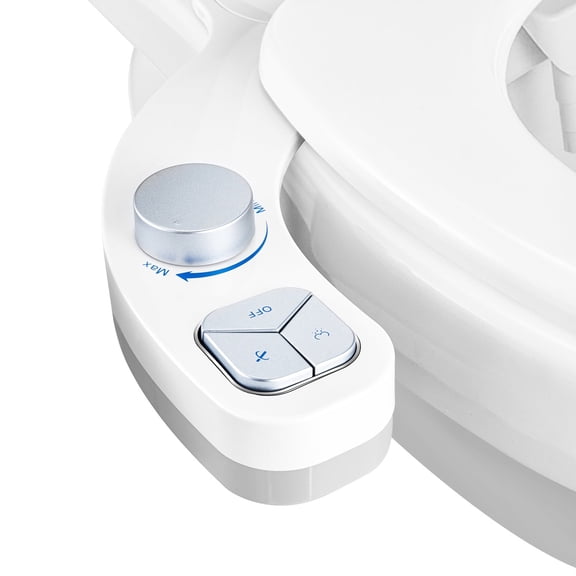 ROSYNEY Bidet Attachments,Hidden Nozzle,Bidet for Existing Toilets,Adjustable Water Pressure,Ease of Installation,Chrome