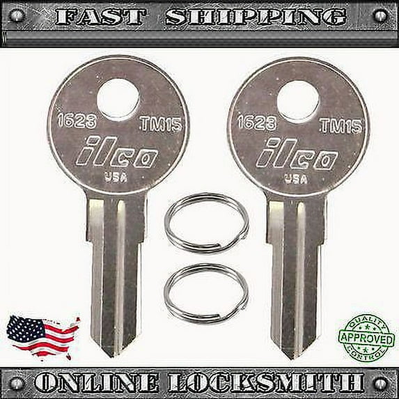 2 RV Keys - Trimark TM15 / 1623 / TRM-14D - Recreational Vehicle Keys KS720
