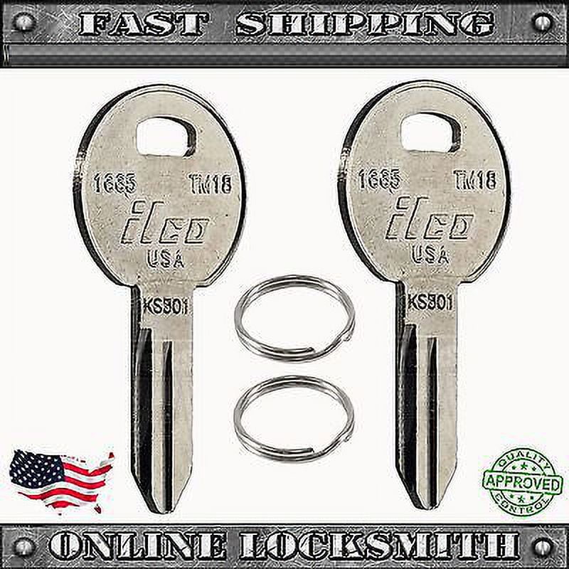 2 RV Keys - Trimark TM18 / 1665 / TRM-15D - Recreational Vehicle Keys ...
