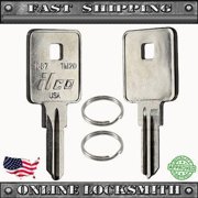 2 RV Keys - Trimark TM20 / 1667 / TRM-17D - Recreational Vehicle Keys KS900