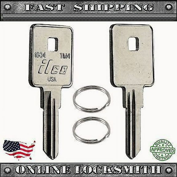 2 RV Keys - Trimark TM4 / 1604 / TRM-8 - Recreational Vehicle Keys
