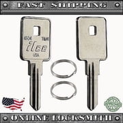 2 RV Keys - Trimark TM4 / 1604 / TRM-8 - Recreational Vehicle Keys