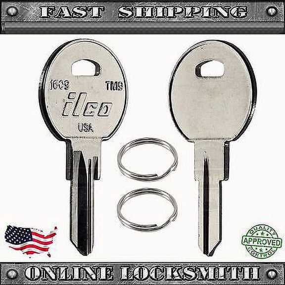 2 RV Keys - Trimark TM9 / 1609 / TRM-1 - Recreational Vehicle Keys KS150
