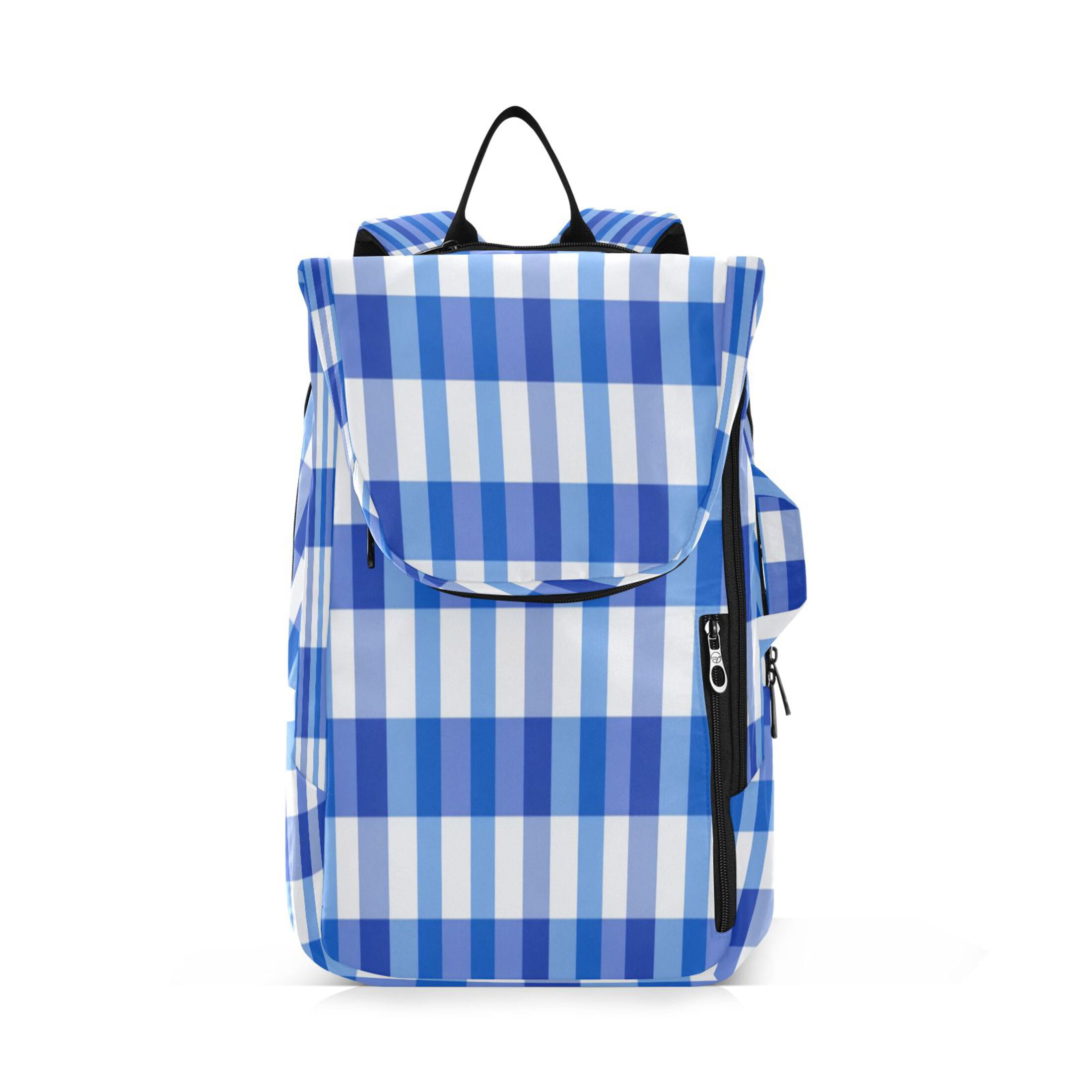 2 Racquet Holder Tennis Backpack Tennis Racket Covers Gym Bags Blue-purple Stripes