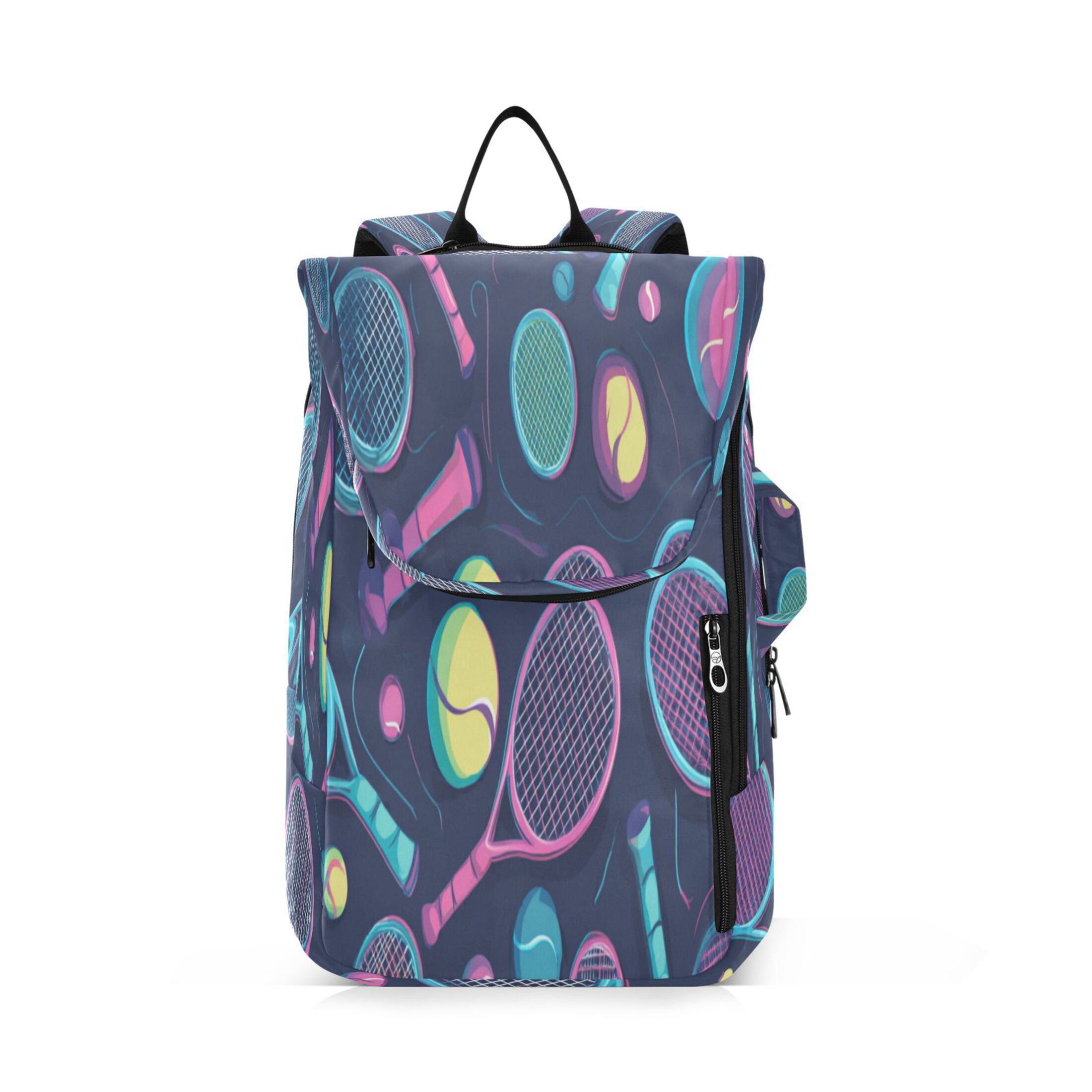 2 Racquet Holder Tennis Backpack Tennis Racket Covers Gym Bags Cartoon Tennis Rackets
