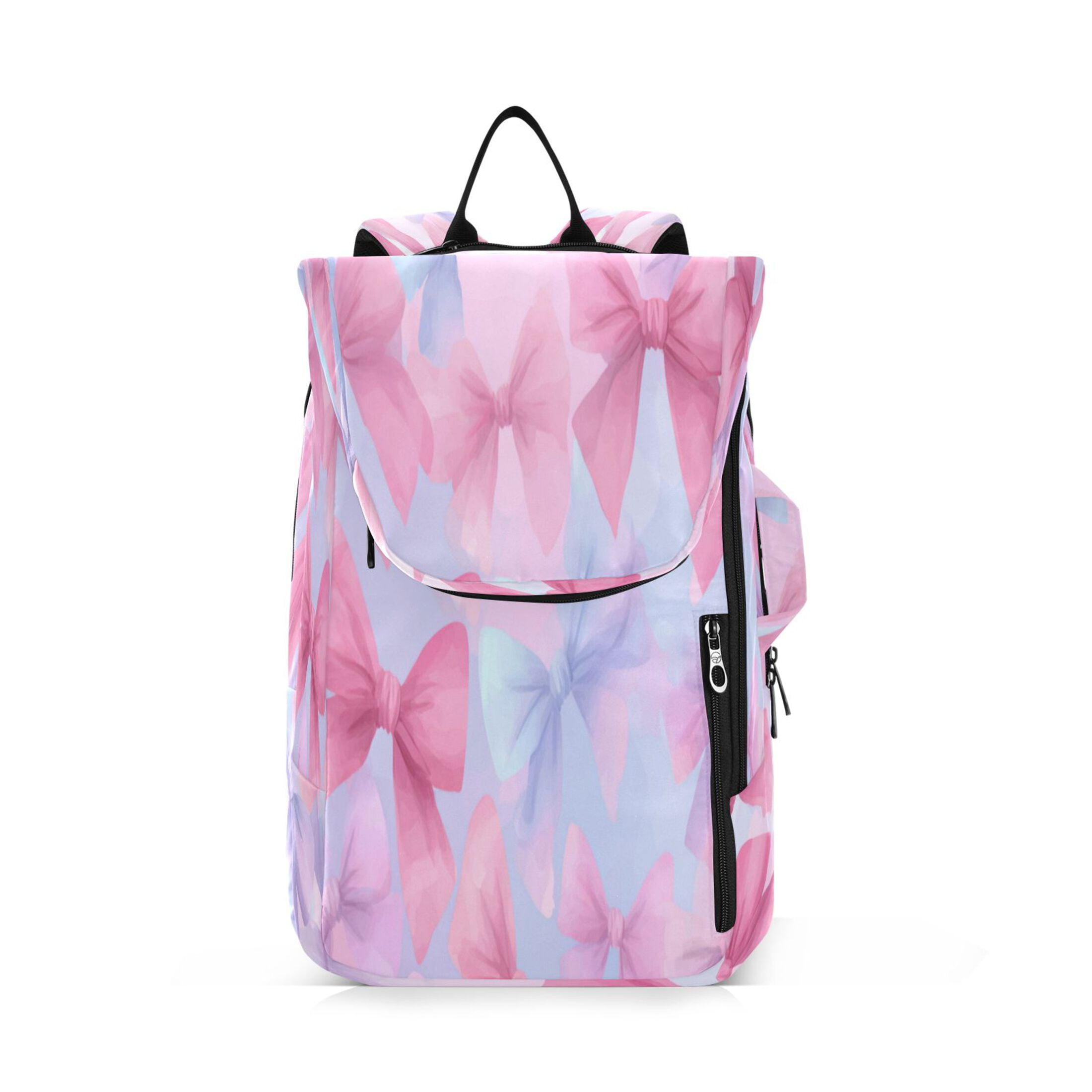 2 Racquet Holder Tennis Backpack Tennis Racket Covers Gym Bags Colorful Bows