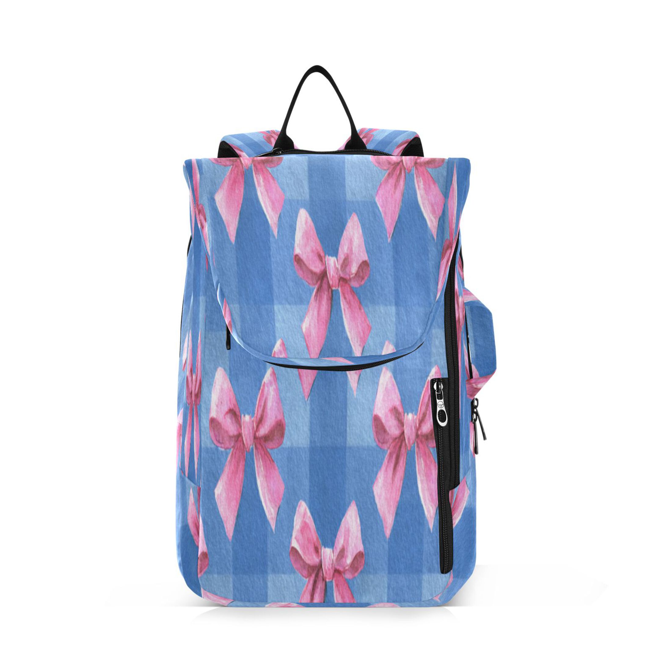 2 Racquet Holder Tennis Backpack Tennis Racket Covers Gym Bags Cute Pink Bows