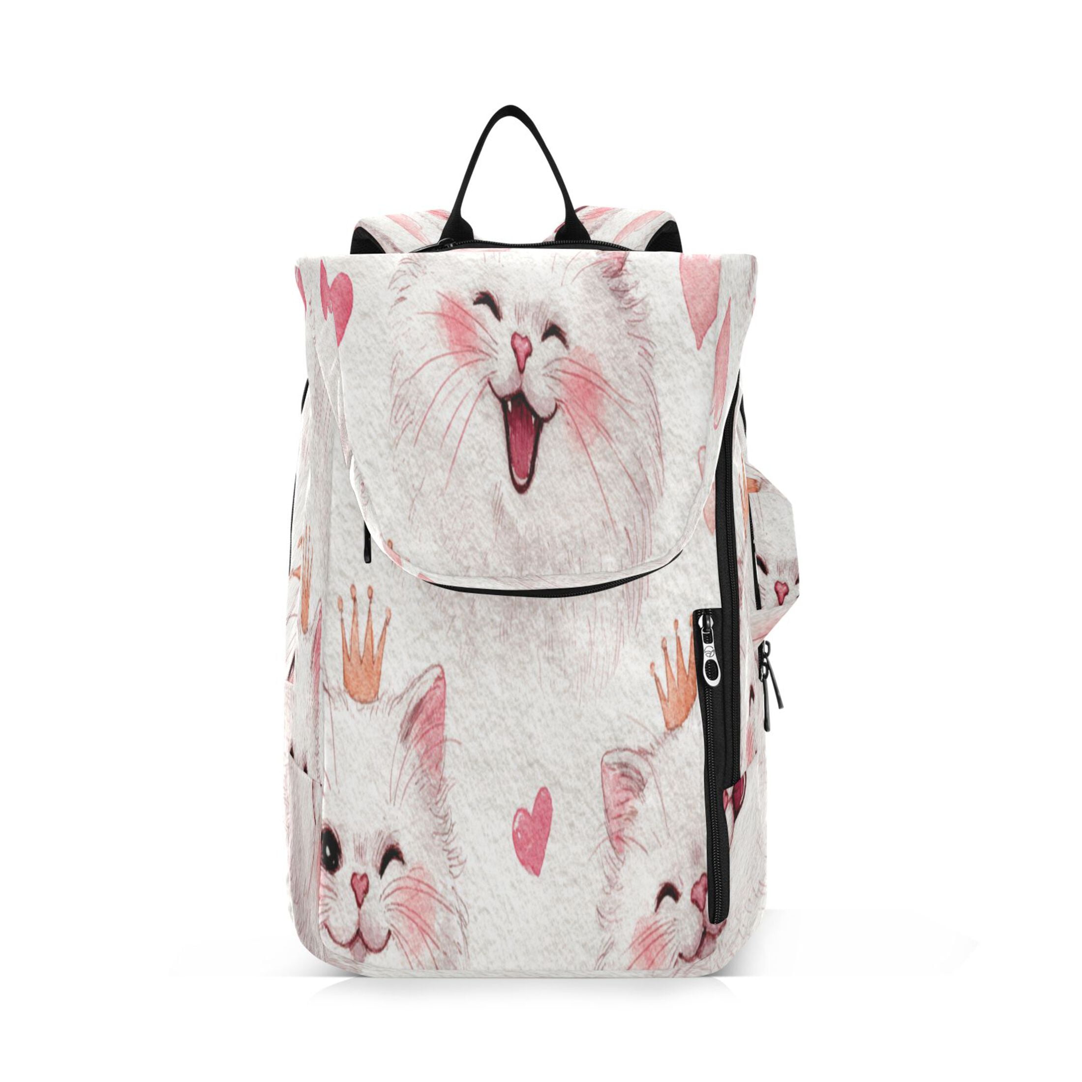 2 Racquet Holder Tennis Backpack Tennis Racket Covers Gym Bags Happy Birthday Cats