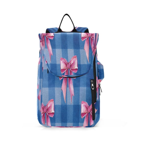 2 Racquet Holder Tennis Backpack Tennis Racket Covers Gym Bags Pink Bows