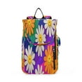 thumbnail image 1 of 2 Racquet Holder Tennis Backpack Tennis Racket Covers Gym Bags Rainbow Daisy Flowers, 1 of 8