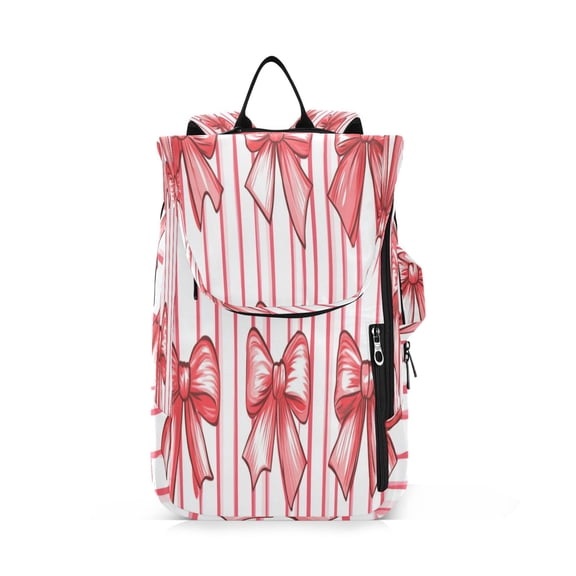 2 Racquet Holder Tennis Backpack Tennis Racket Covers Gym Bags Red Bows