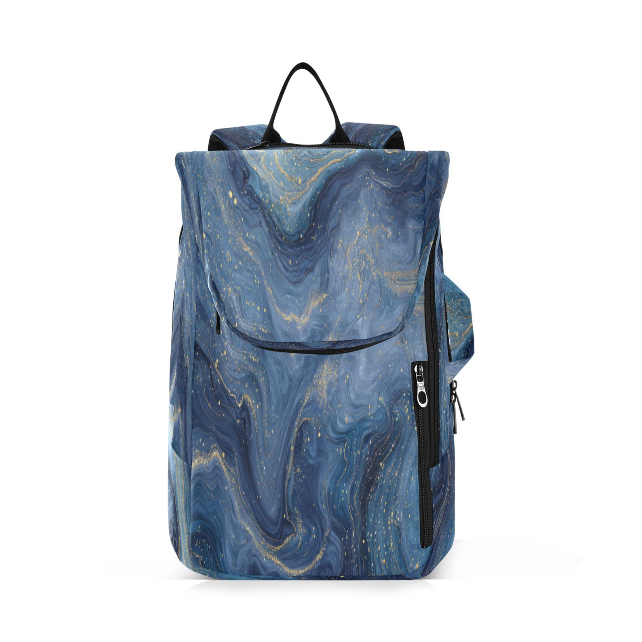 2 Racquet Holder Tennis Backpack Tennis Racket Covers Gym Bags Star Marble Swirls