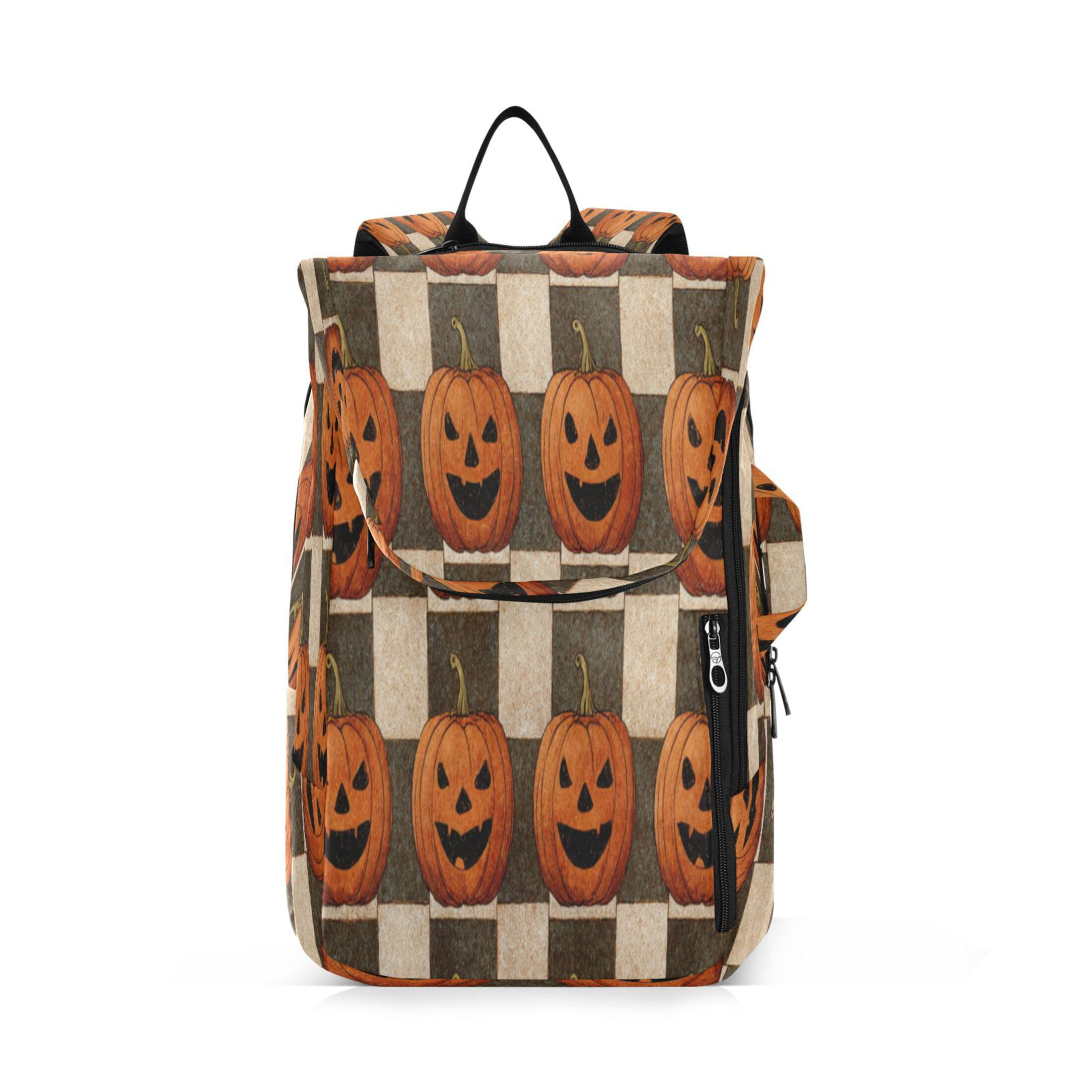 2 Racquet Holder Tennis Backpack Tennis Racket Covers Gym Bags Striped Wicked Pumpkins