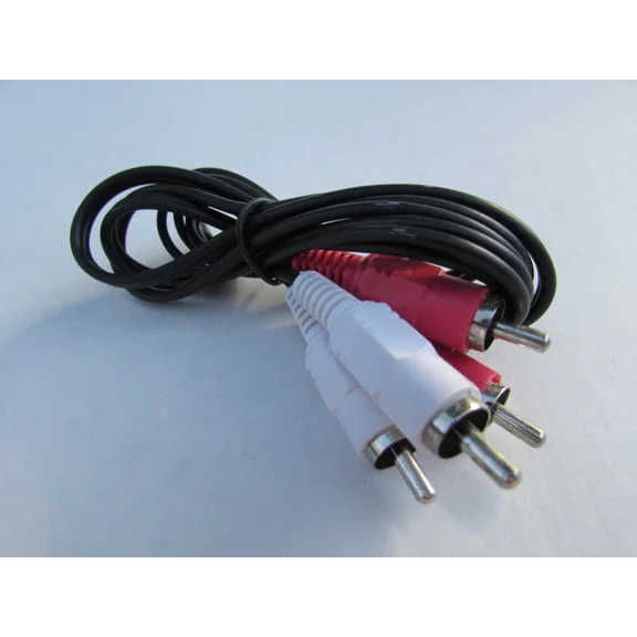 2 Rca To 2 Rca Male To Male Composite Audio Av Cable 4Ft