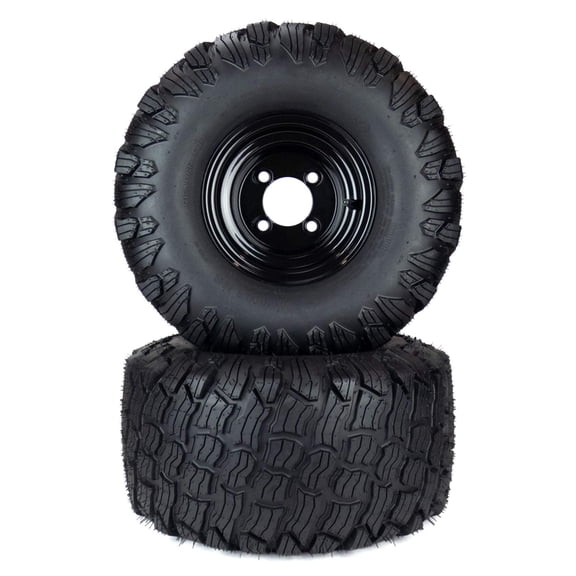 (2) Reaper Turf Tire Assemblies 20x10.00-8 Wright Stander X 48" 52" 61" 72410045