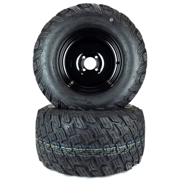 (2) Reaper Turf Tire Assemblies 24x12.00-12 Scag Patriot Tiger Cat II 61" 486291