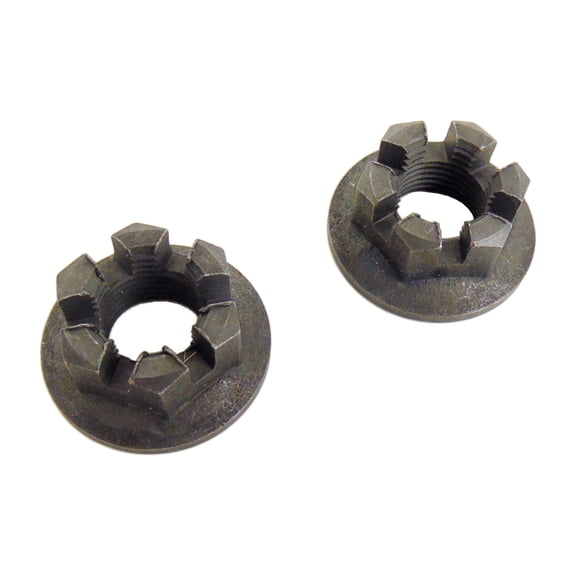 2 Rear Axle Hub Castle Crown Nut 14mmX1.50 fits Yamaha 83 84 85 Tri Moto YTM 200