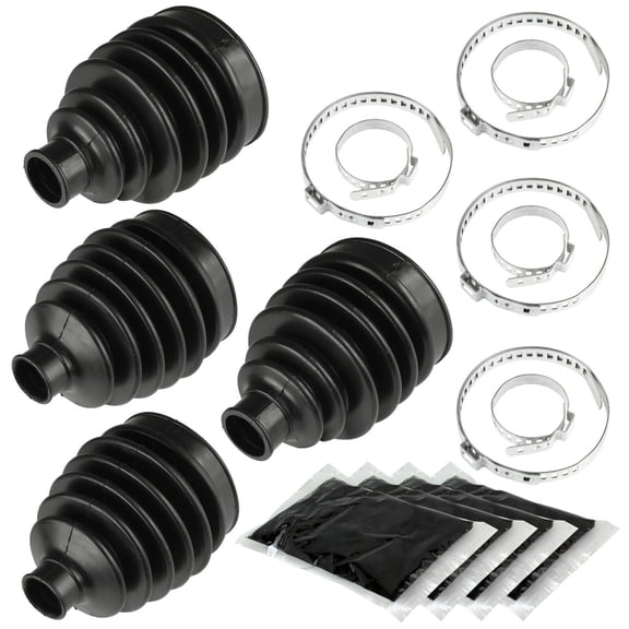 2 Rear Axle Inner Outer CV Boot Kit Fits Polaris Sportsman 800 2011-2014