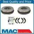 thumbnail image 1 of (2) Rear Brake Drums Shoes Kit For 2001-2002 Toyota Rav 4, 1 of 6