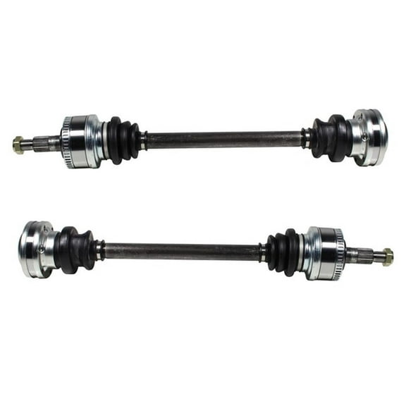 2 Rear CV Drive Axle Shaft For 00-04 Porsche Boxster S 3.2L 6 Speed Manual Trans