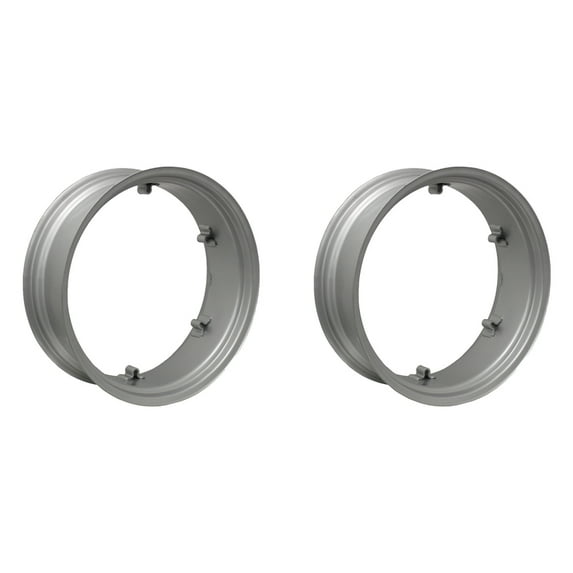 (2) Rear Rims 10" x 28" Fits Ford Tractor 2300 2600 3000 3400 4000 4100 Replaces NCA1020B