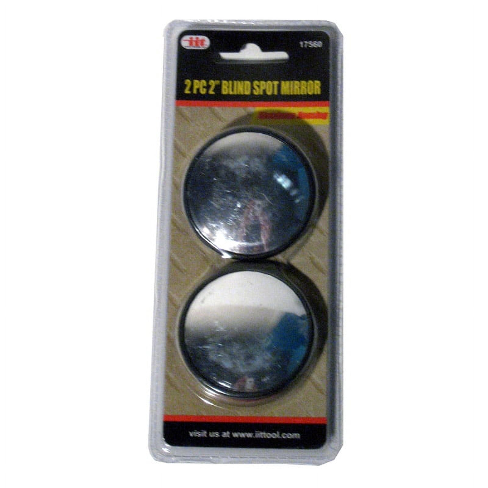 JMK IIT 2 Rear View Mirrors 2" Car Blind Spot Side Computer Monitor Round Rearview Auto