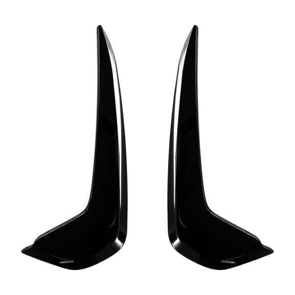 2* Rear Window Trim Covers Compatible for 20232026 Mazda CX-50 and CX-50 Hybrid Models Glossy Black ABS Plastic Easy Installation